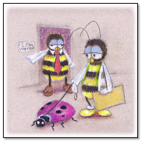 George&#38;LadyBugLeaveSOBOffice